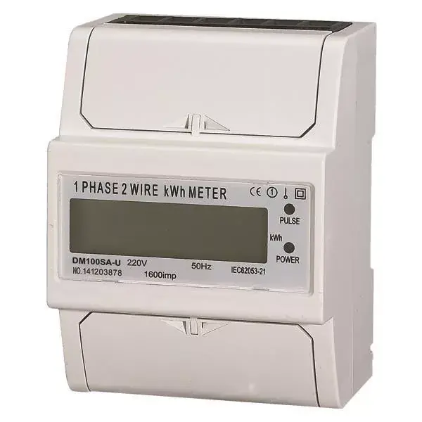 1 Fázisú digitális fogyasztásmérő sínre szerelhető 50A 220-240V Vedd meg online
