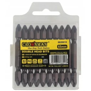Crownman 65mm-es 10 db-os dupla bit készlet Legjobb ár