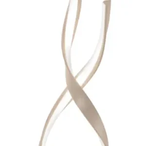 Biztonságos fizetés Viokef Ribbon bézs LED asztali lámpa (VIO-4347700) LED 1 izzós IP20