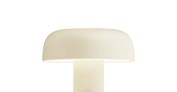 Viokef Deva bézs LED asztali lámpa (VIO-4326400) LED 1 izzós IP20 Expressz szállítás