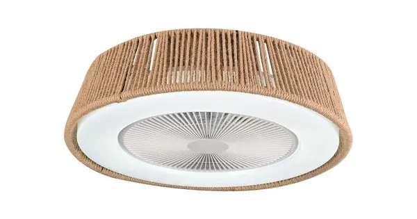 Zambelis barna LED mennyezeti csillár ventilátor (ZAM-23001) LED 1 izzós IP20 Expressz kézbesítés