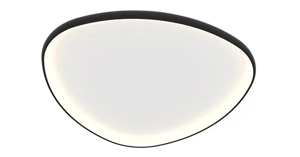 Zambelis fekete-fehér LED mennyezeti lámpa (ZAM-23090) LED 1 izzós IP20 Utolsó esély