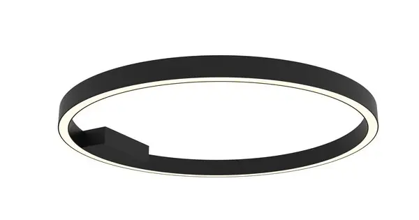 Zambelis fekete-fehér LED mennyezeti lámpa (ZAM-23025) LED 1 izzós IP20 Alacsony ár