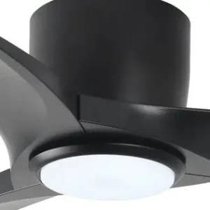Zambelis fekete-fehér LED mennyezeti csillár ventilátor (ZAM-25397) LED 1 izzós IP20 Utolsó esély