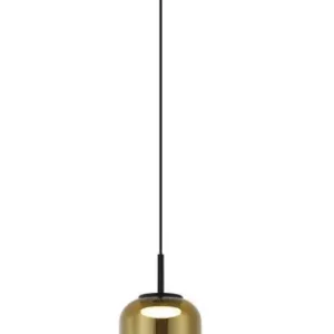 Zambelis fekete-arany LED függesztett lámpa (ZAM-23218) LED 1 izzós IP20 Legkelendőbb