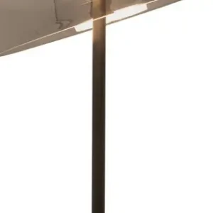 Zambelis fekete-szürke LED asztali lámpa (ZAM-23054) LED 1 izzós IP20 Gyors kiszállítás