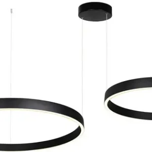 Zambelis fekete-fehér LED függesztett lámpa (ZAM-25372) LED 1 izzós IP20 Kedvezmény