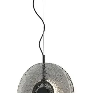 Korlátozott ajánlat Zambelis fekete-fehér LED függesztett lámpa (ZAM-23074) LED 1 izzós IP20