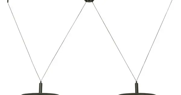 Zambelis fekete LED függesztett lámpa (ZAM-23227) LED 1 izzós IP20 Expressz kézbesítés