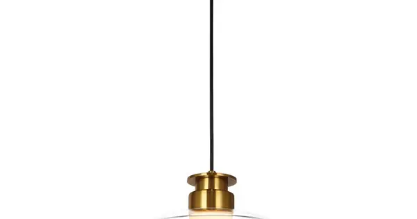 Zambelis sárgaréz-fehér LED függesztett lámpa (ZAM-25141) LED 1 izzós IP20 Legkelendőbb