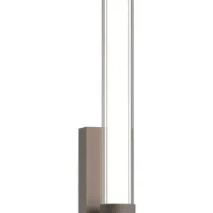Különleges ajánlat Zambelis barna-fehér LED fali lámpa (ZAM-25444) LED 1 izzós IP20