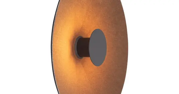 Zambelis barna-fehér LED fali lámpa (ZAM-25179) LED 1 izzós IP20 Korlátozott ajánlat