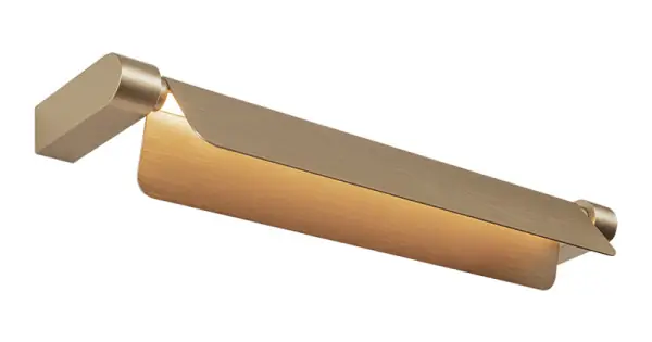 Árengedmény Zambelis arany LED fali lámpa (ZAM-25192) LED 1 izzós IP20