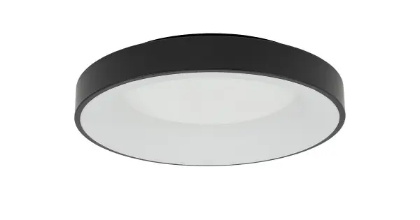 Nowodvorski Nikki Round fekete LED mennyezeti lámpa (TL-11207) LED 1 izzós IP20 Olcsó