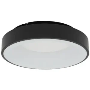 Végkiárusítás Nowodvorski Nikki Round fekete LED mennyezeti lámpa (TL-11206) LED 1 izzós IP20
