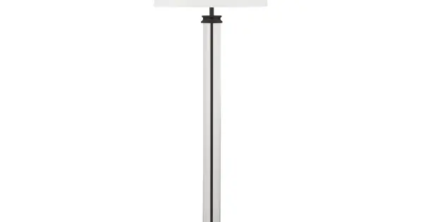Searchlight Pedestal fekete állólámpa (SL-5142BK) E27 1 izzós IP20 Biztonságos fizetés