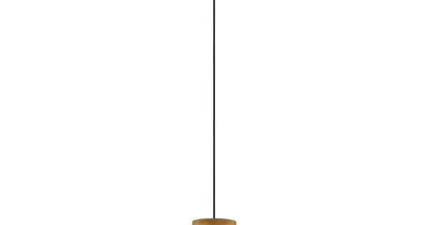 Eglo Padstow fekete-natúr függesztett lámpa (EG-44089) E27 1 izzós IP20 Outlet