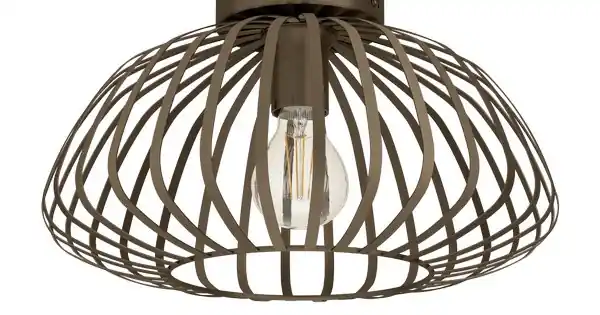 Szuper akció Eglo Espinal bronz mennyezeti lámpa (EG-901096) E27 1 izzós IP20