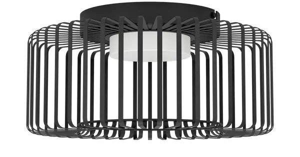 Eglo Ginestrone-Z fekete LED mennyezeti lámpa (EG-900722) LED 1 izzós IP20 Biztonságos fizetés