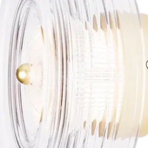 Maxlight Lipari arany-átlátszó LED fali lámpa (MAX-W0358) LED 1 izzós IP20 Exkluzív ajánlat