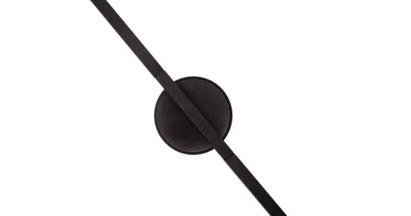 Szuper akció Maxlight Merano fekete LED falikar (MAX-W0348) LED 2 izzós IP20