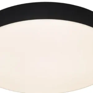 Maxlight Lumos fekete LED mennyezeti lámpa (MAX-C0270) LED 1 izzós IP44 Árengedmény