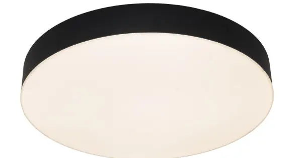 Maxlight Lumos fekete LED mennyezeti lámpa (MAX-C0270) LED 1 izzós IP44 Árengedmény