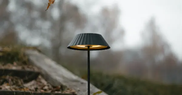 Alacsony ár Maxlight Muffin fekete hordozható LED asztali lámpa (MAX-T0066) LED 1 izzós IP44