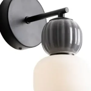 Kedvezmény Maxlight Modern sötétszürke LED falikar (MAX-W0400) LED 1 izzós IP20