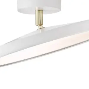 Végkiárusítás Nordlux Kaito Pro fehér LED mennyezeti lámpa (NOR-2320556001) LED 1 izzós IP20