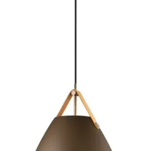 Nordlux Strap barna-fekete függesztett lámpa (NOR-84343009) E27 1 izzós IP20 Végkiárusítás