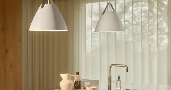 Nordlux Strap fehér függesztett lámpa (NOR-84343001) E27 1 izzós IP20 Expressz szállítás