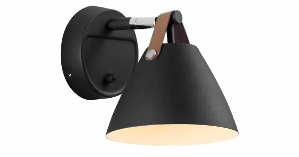Nordlux Strap fekete fali lámpa (NOR-84291003) GU10 1 izzós IP20 Gyors szállítás