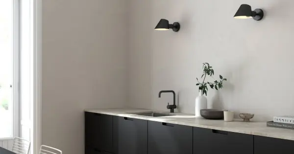 Nordlux Stay fekete fali lámpa (NOR-2220381003) E27 1 izzós IP20 Csak ma