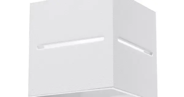 Különleges ajánlat Sollux Lobo fehér fali lámpa (SOL-SL.0206) G9 1 izzós IP20