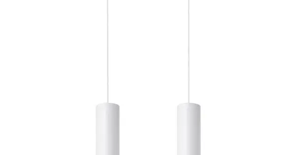 Sollux Lagos 2 fehér függesztett lámpa (SOL-SL.0324) GU10 2 izzós IP20 Azonnal elérhető