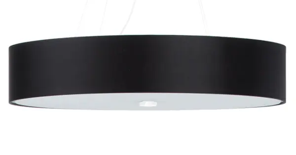 Alacsony ár Sollux Skala 80 fekete-fehér függesztett lámpa (SOL-SL.0804) E27 6 izzós IP20