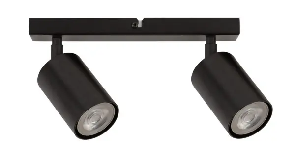 Sigma Zoom fekete mennyezeti spotlámpa (SIG-33310) GU10 2 izzós IP20 Olcsóbb