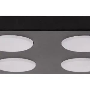 Szuper ajánlat Sigma Hero fekete-fehér mennyezeti lámpa (SIG-40994) GX53 4 izzós IP20