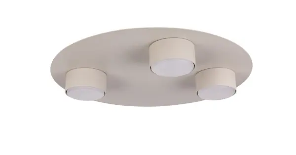 Népszerű Sigma Star bézs-fehér mennyezeti lámpa (SIG-40913) GX53 3 izzós IP20