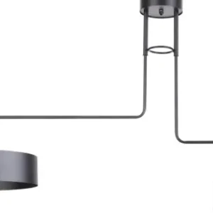Szuper ajánlat Sigma Vasco fekete mennyezeti lámpa (SIG-31551) E27 2 izzós IP20