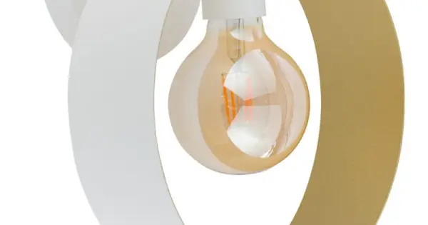 Sigma Happy fehér-arany fali lámpa (SIG-32307) E27 1 izzós IP20 Nézd meg most