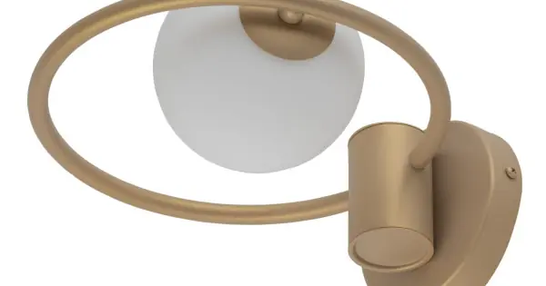 Exkluzív ajánlat Sigma Aqua arany-fehér fali lámpa (SIG-33482) G9 1 izzós IP20