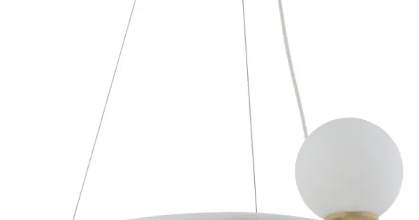 Expressz kézbesítés Sigma Gama Kolo fehér függesztett lámpa (SIG-33384) G9 3 izzós IP20