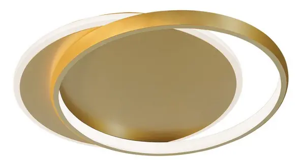 Olcsóbb Viokef Evelyn arany LED mennyezeti lámpa (VIO-4301902) LED 1 izzós IP20
