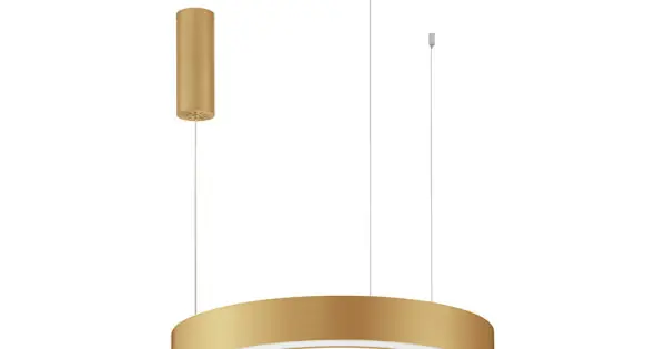 Nova Luce Morbido arany távirányítós LED függesztett lámpa (NL-9345640) LED 1 izzós IP20 Korlátozott ajánlat
