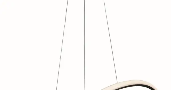 Utolsó esély Viokef Sigma fekete LED függesztett lámpa (VIO-4247800) LED 1 izzós IP20