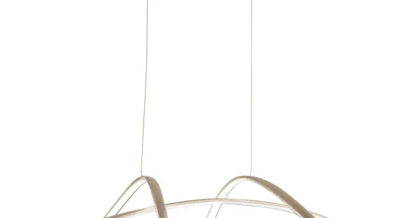 Árengedmény Viokef Caprice ezüst LED függesztett lámpa (VIO-4275300) LED 1 izzós IP20
