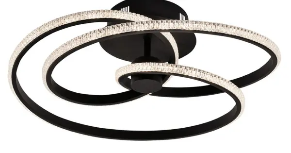 Viokef Berlin fekete LED mennyezeti lámpa (VIO-4247500) LED 1 izzós IP20 Ne maradj le