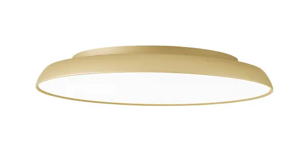 Árengedmény Viokef Art pezsgőarany LED mennyezeti lámpa (VIO-4303600) LED 1 izzós IP20